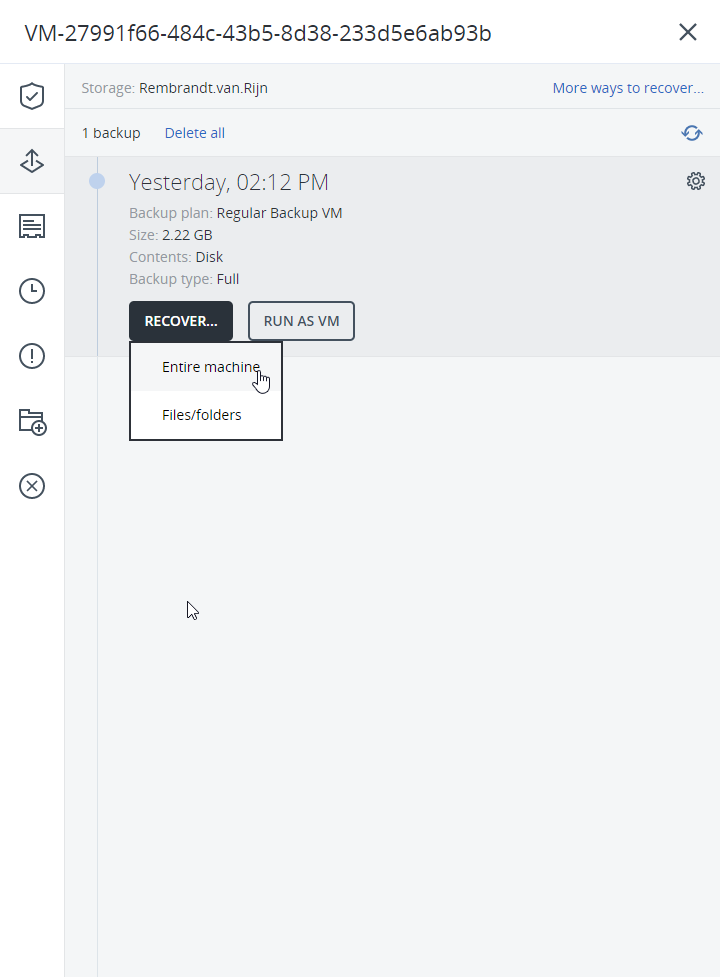 RecoverPanel